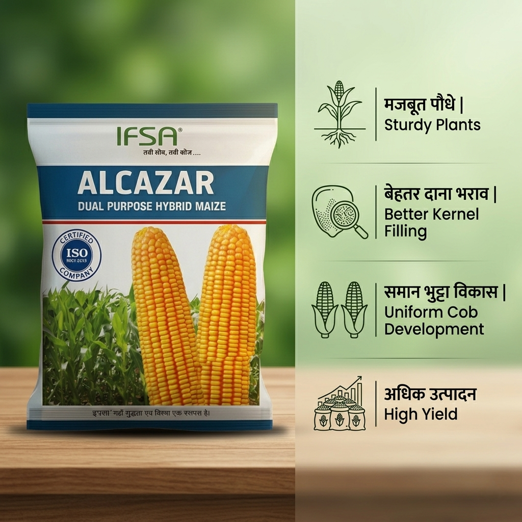 ALCAZAR (Dual Purpose Hybrid Maize)